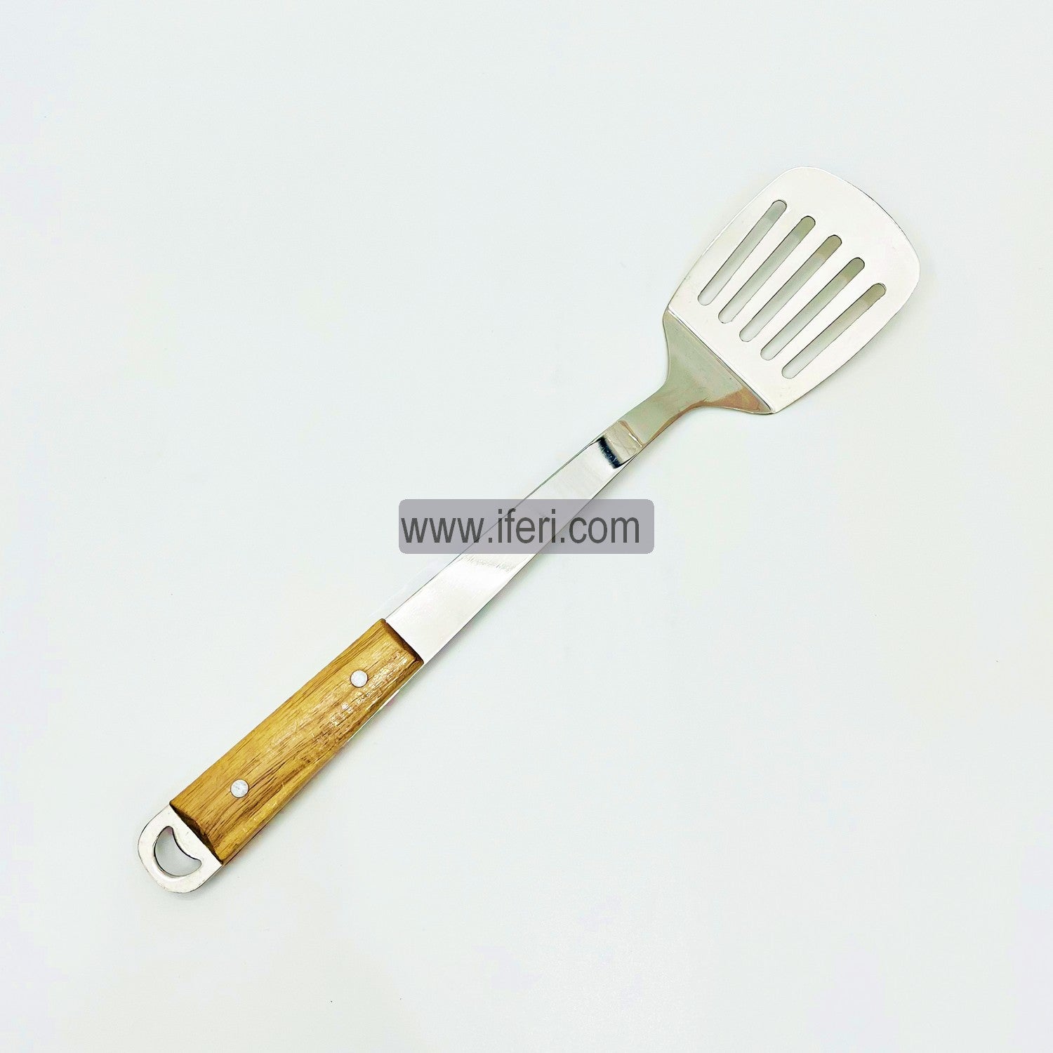 15.8 Inch Wooden Handle Cooking Spoon MRB001