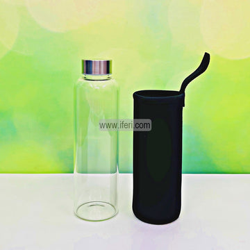 600ml Glass Water Bottle with Cover ALP2022