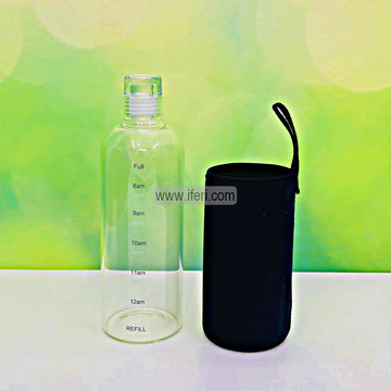 800ml Glass Water Bottle with Cover ALP2023