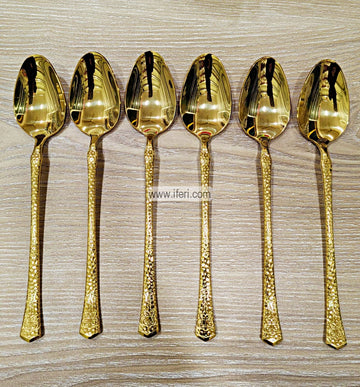 6 Pcs Stainless Steel Dinner Spoon Set MN0040