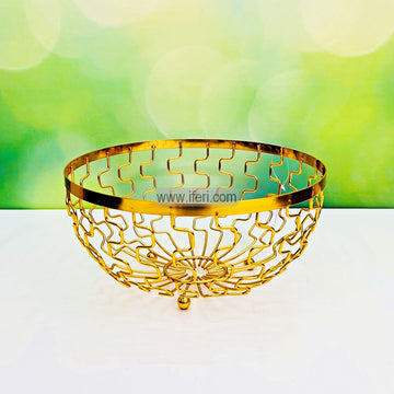 10.5 Inch Metal Fruit Basket ALP2059