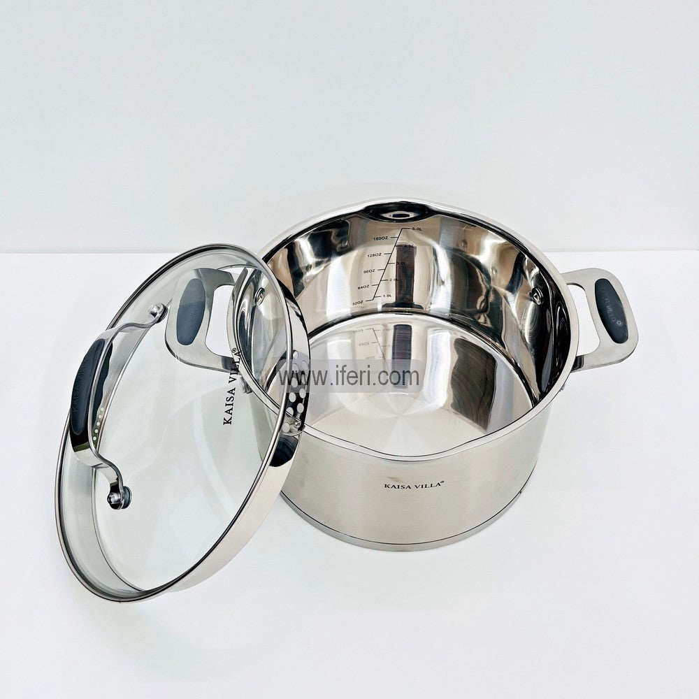 24cm Kaisa Villa Stainless Steel Cookware with Lid TB1321