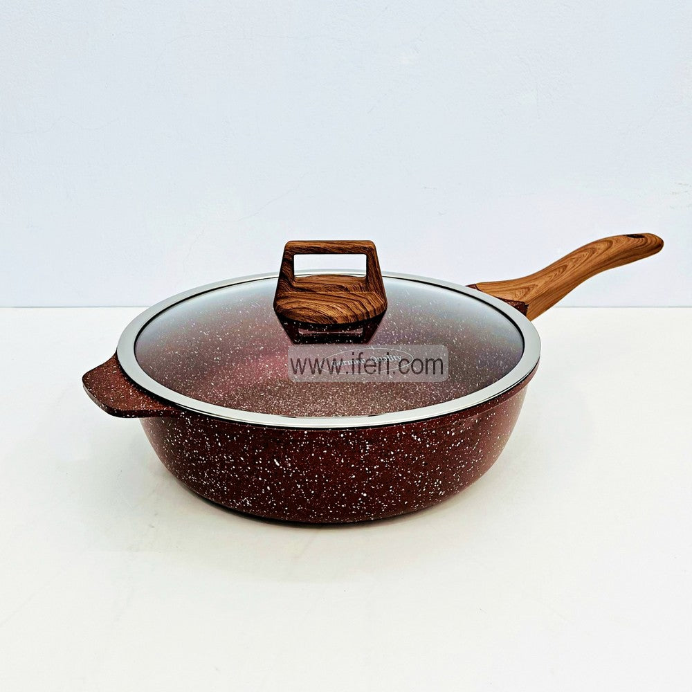 24 cm Kiam Die Casting Non-stick Deep Fry Pan with Lid BCG3351