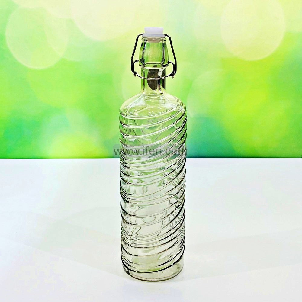 1 Pcs 1000ml Glass Water Bottle UNQ0115