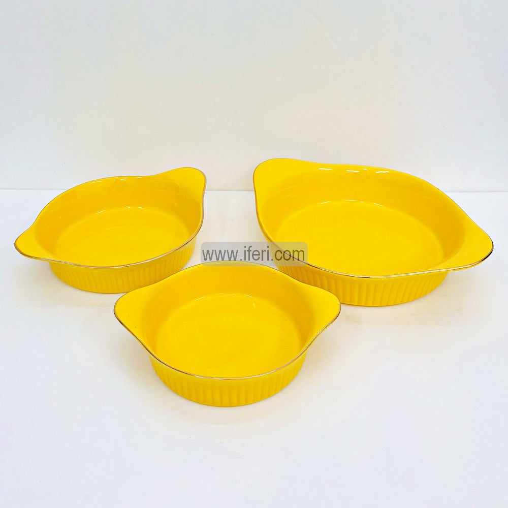 3 Pcs Ceramic Serving Dish Set CGA0125