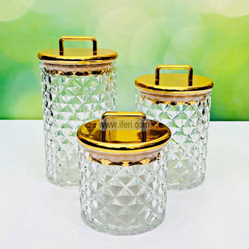 3 Pcs Airtight Acrylic Cookie Jar / Spice Jar ALP2142