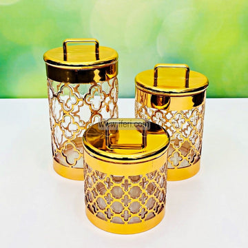 3 Pcs Airtight Acrylic Cookie Jar / Spice Jar ALP2144