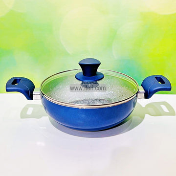 26cm Ocean Non-Stick Cookware / Karai with Lid UNQ0167