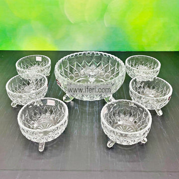 7 Pcs Glass Firni, Dessert Serving Bowl Set FT4797