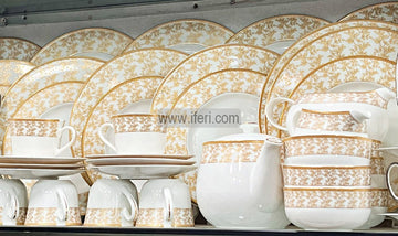 52 Pcs Ceramic Bone China Dinner Set UT1200