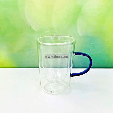 350ml Double Wall Borosilicate Glass Mug UNQ0226