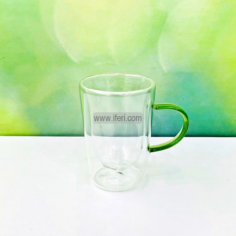 350ml Double Wall Borosilicate Glass Mug UNQ0227