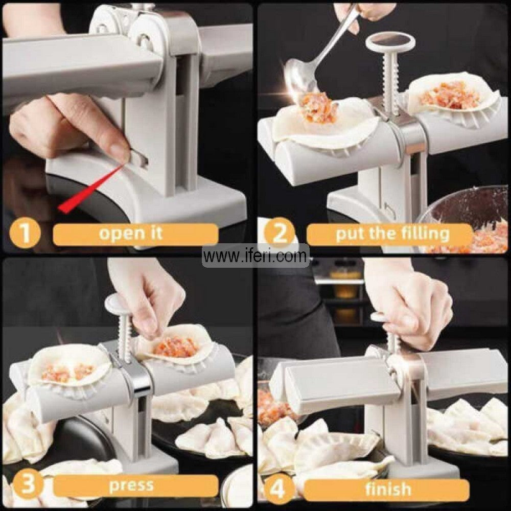 Double Head Automatic Dumpling Maker Mould Dumpling Wrapper Tools RB0040