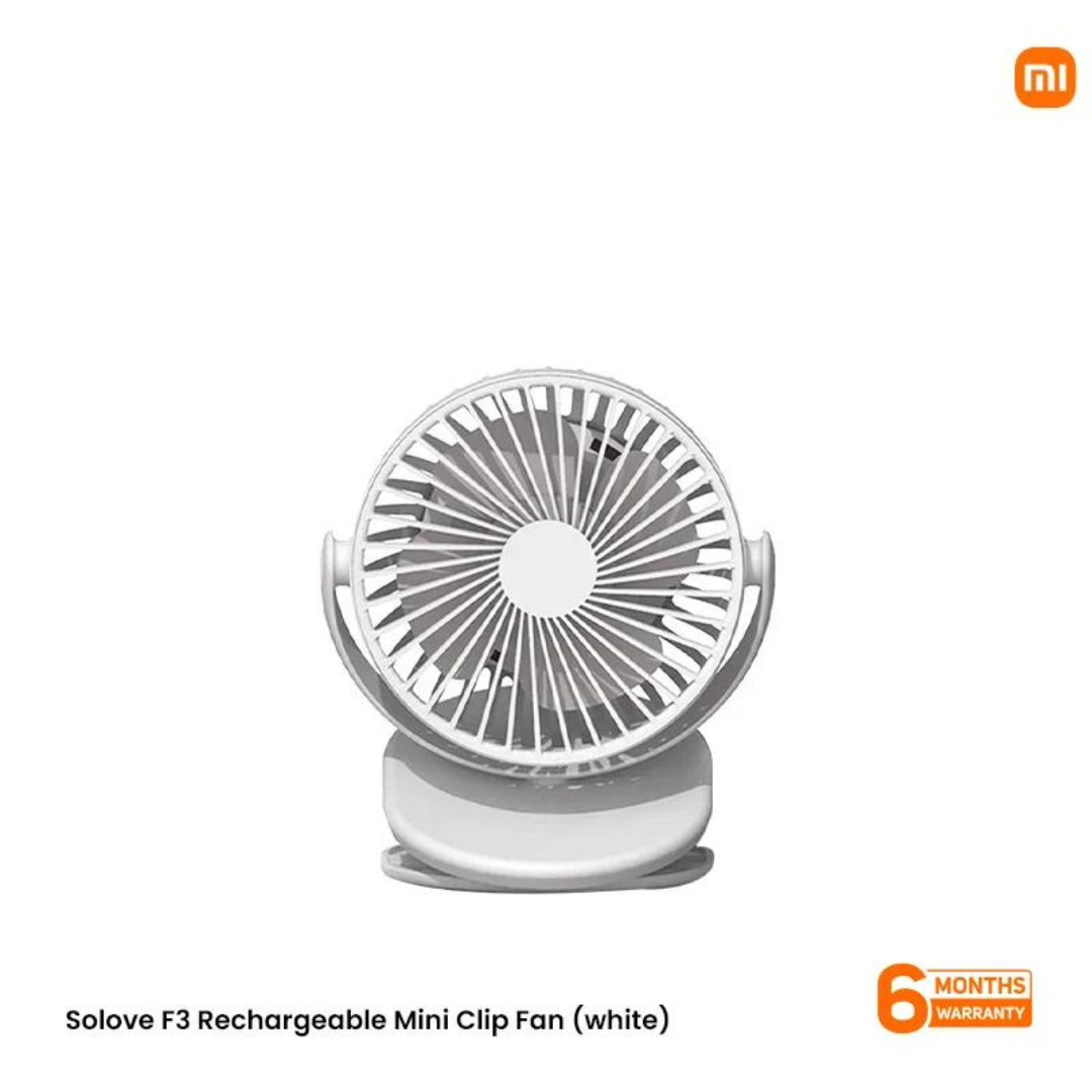 Xiaomi Solove F3 Rechargeable Mini Clip Fan MV060