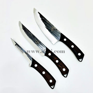 3 pcs Stainless Steel Heavy Knife Set RY-279/280/282