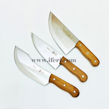 3 pcs Stainless Steel Heavy Knife Set RY-290/289/288