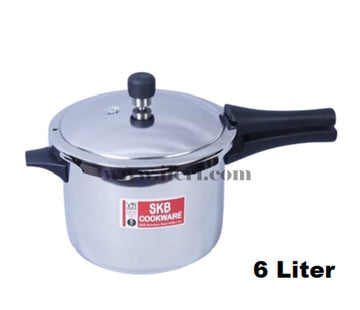 SKB 6 Liter Stainless Steel Popular Pressure Cooker SKB2124