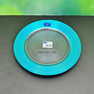 1 Pcs 10.5 Inch Exclusive Glass Full Plate / Dinner Plate RH0306