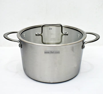 24cm Stainless Steel Cookware with Lid RY06365