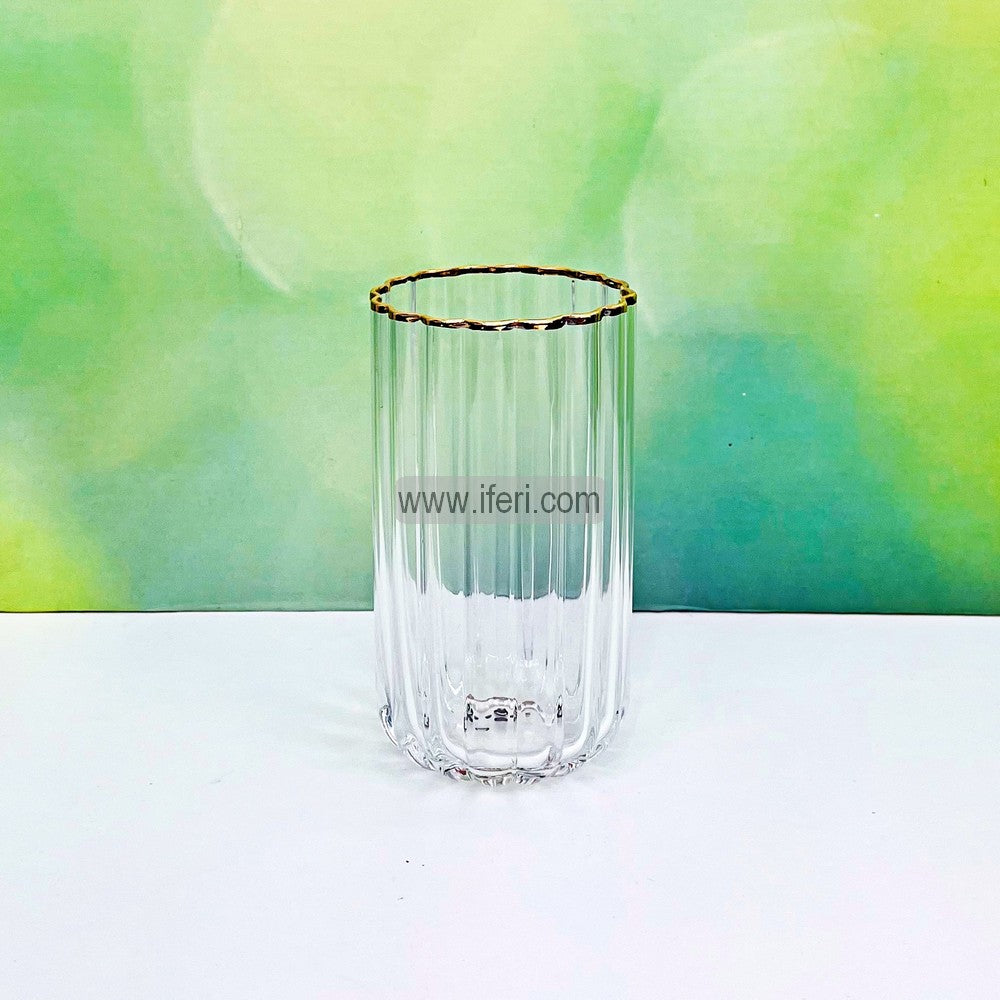 6 Pcs Golden Rim Water Juice Glass Set RH2354