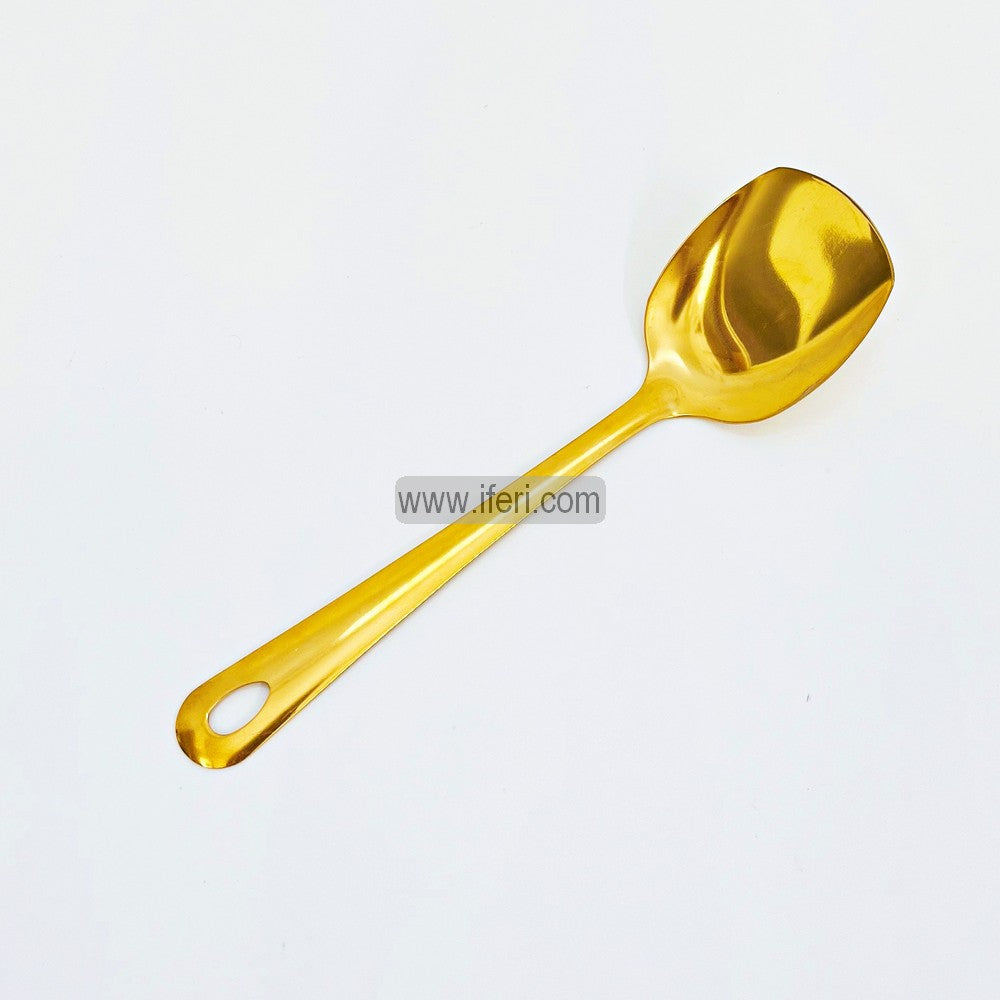 9.4 Inch Metal Golden Serving Spoon LB6383