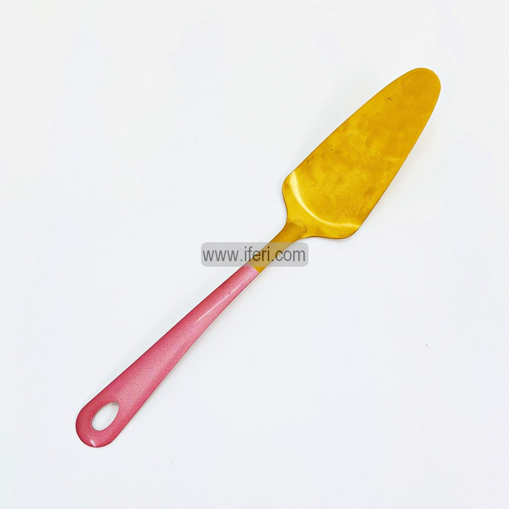 11 Inch Metal Golden Cake Serving Spoon LB6389