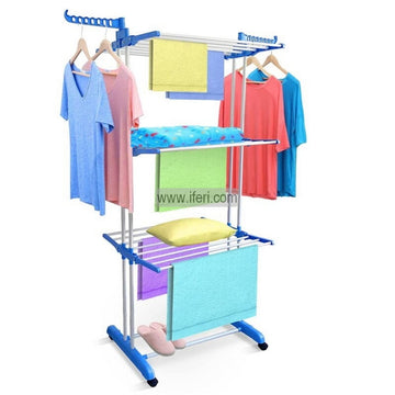 3 Tier Foldable Cloth Drying Stand Rack KSM0039