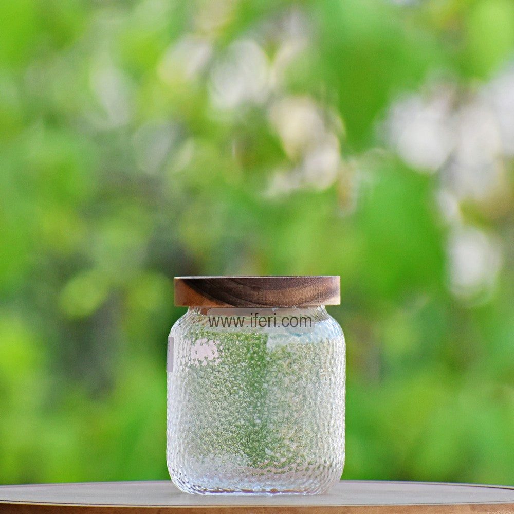 4.5 Inch Airtight Glass Cookie Jar / Spice Jar TB1394