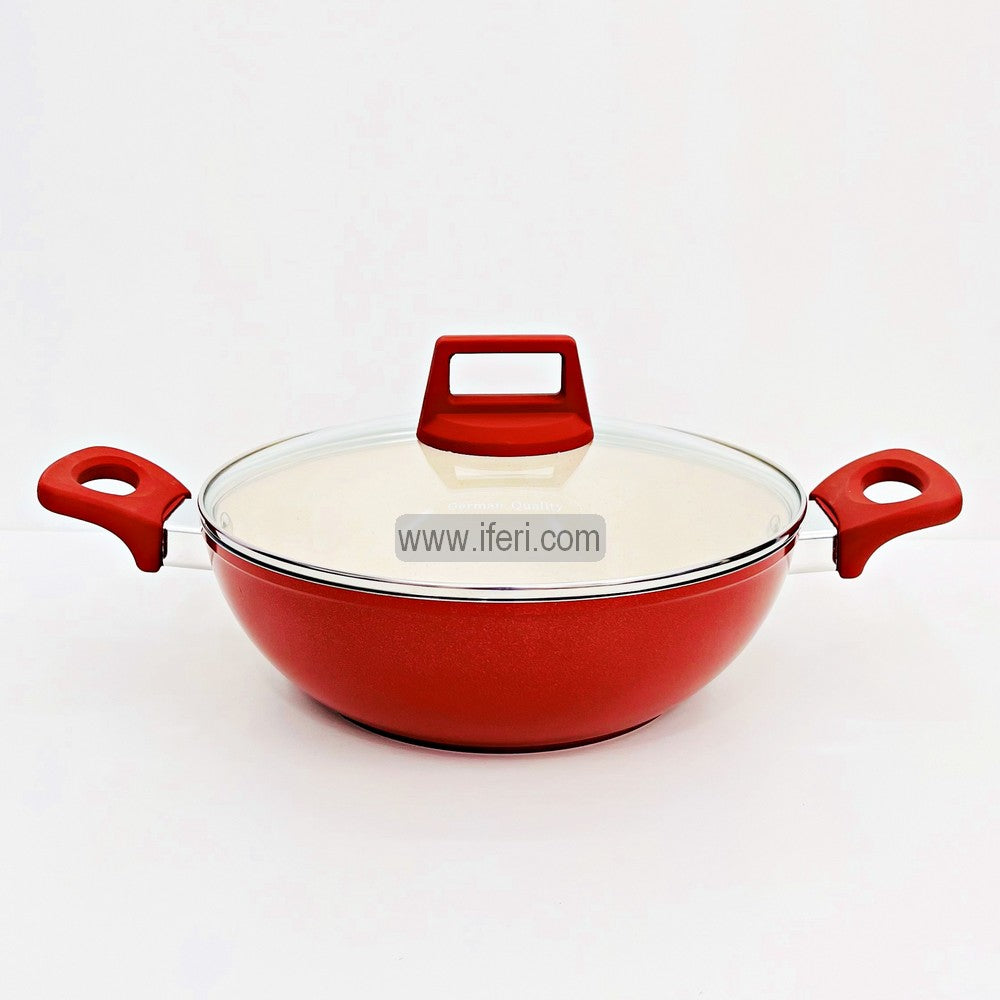 26 Kiam Die Casting Non-stick Cookware / Karai with Lid BCG3358