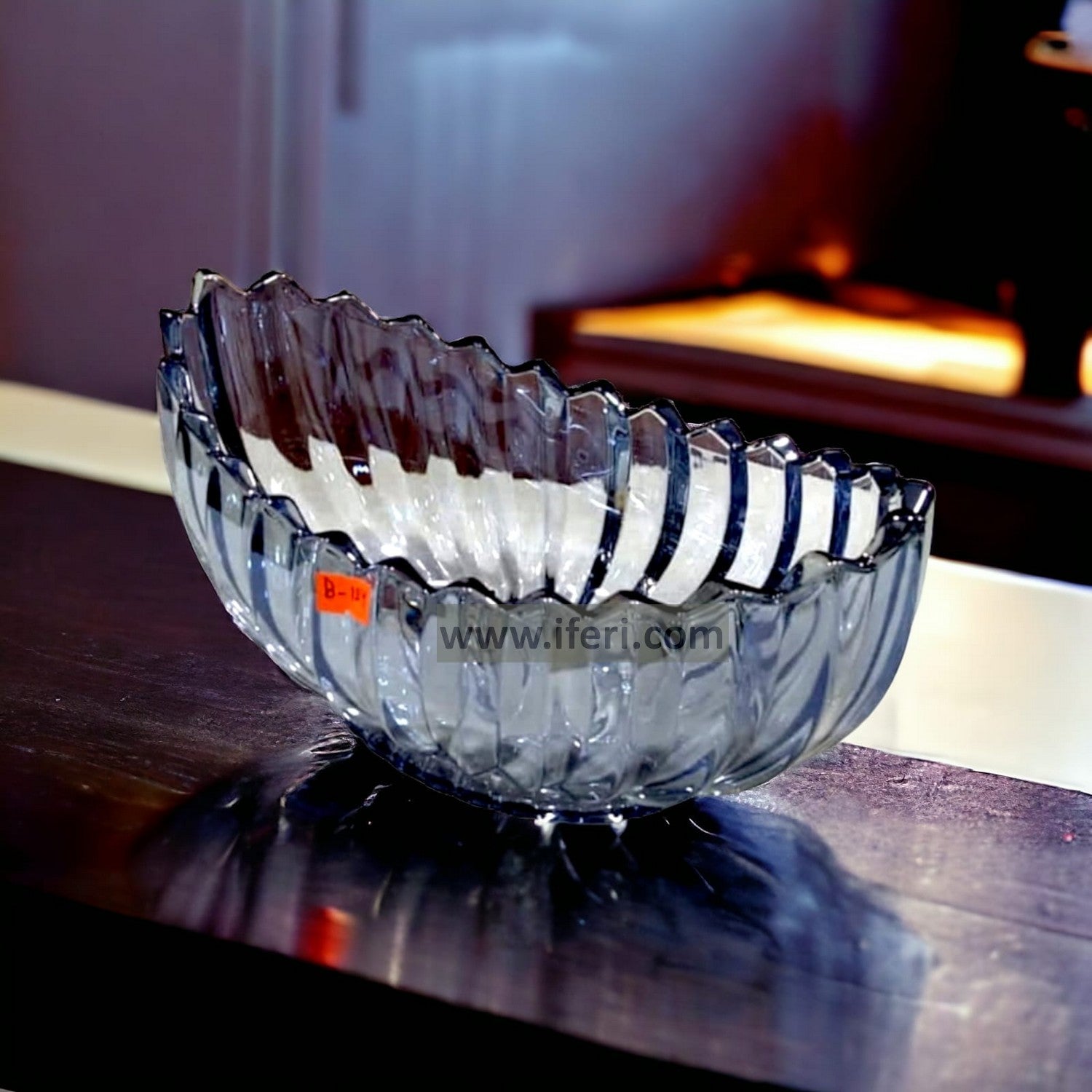 Crystal Glass Fruit, Dessert, Soup Serving Bowl SMN0113