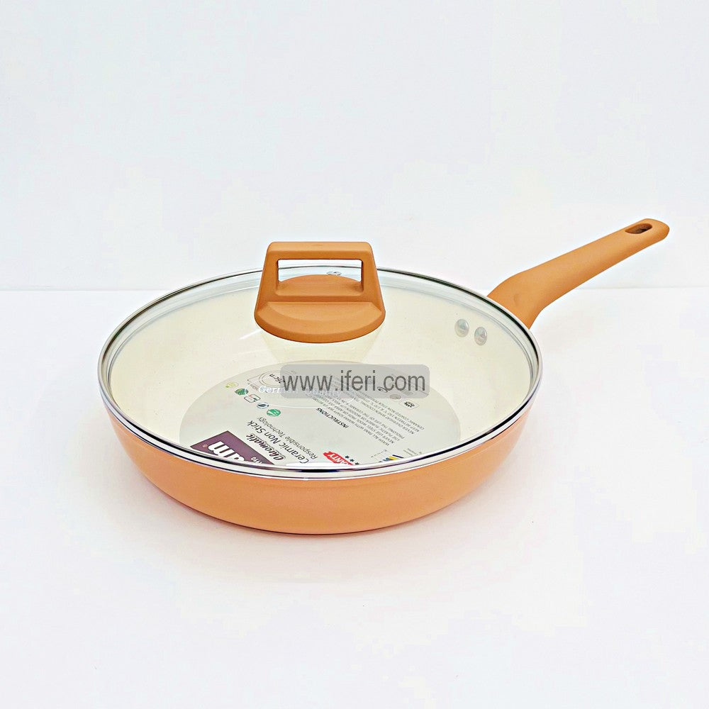 28 cm Kiam Die Casting Non-stick Fry Pan with Lid BCG3356