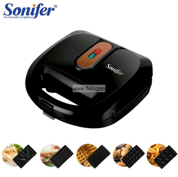 Sonifer 5 in 1 800-Watt Sandwich Maker SF-6151