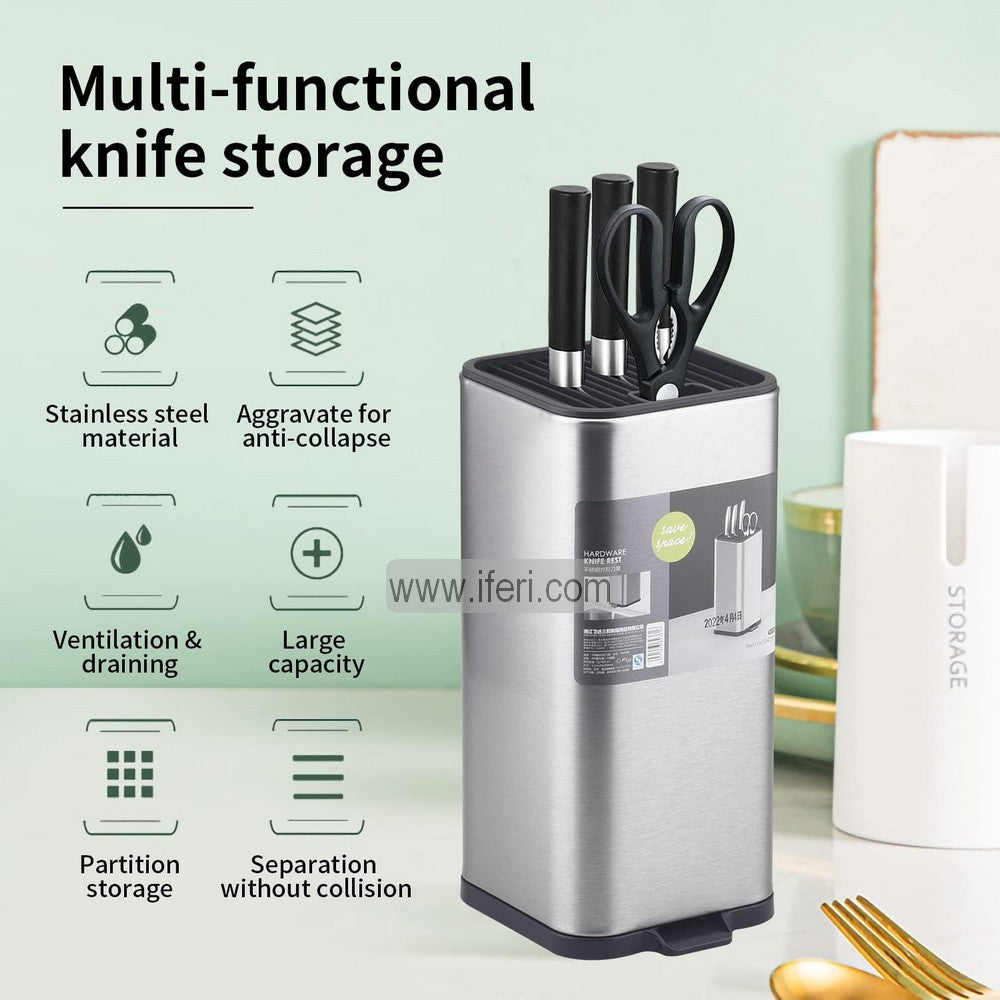 9.5 Inch Stainless Steel Multipurpose Knife Holder RY2648