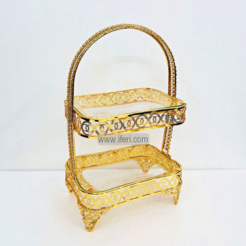 2 Tier Cake, Dessert, Appetizer Serving Platter / Stand RY2716