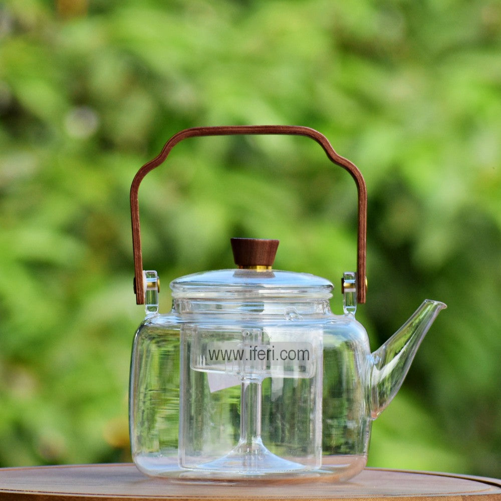 1000ml Tempered Glass Tea Pot with Infuser RY2786