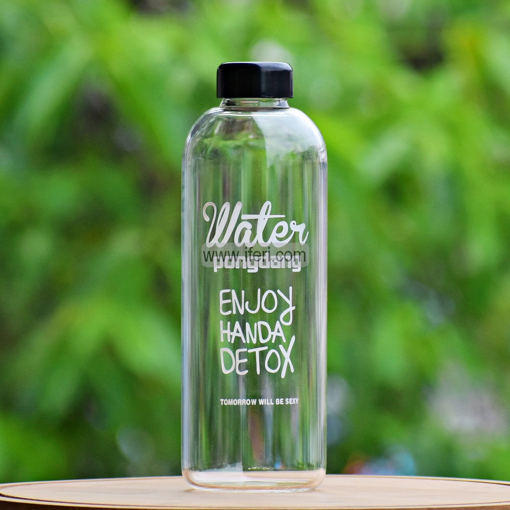 1000ml Glass Water Bottle DL6827