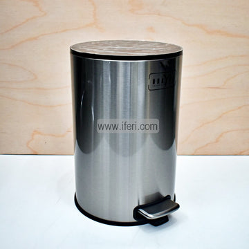 8 Liter Stainless Steel Hydraulic Pedal Bin ALP1887