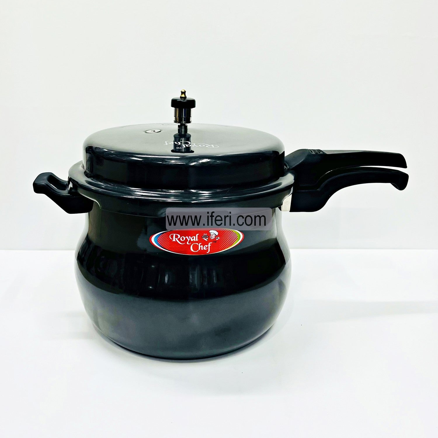 10 Liter Royal Chef Handi Outer Lid Hard Anodized Aluminium Pressure Cooker MRB4718