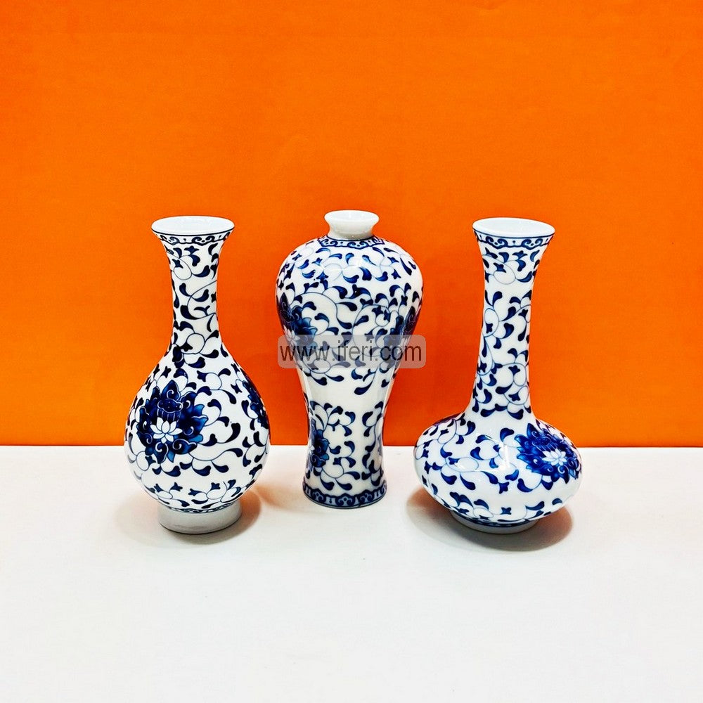 3 Pcs Small Size Exclusive Ceramic Decorative Flower Vase HR1971