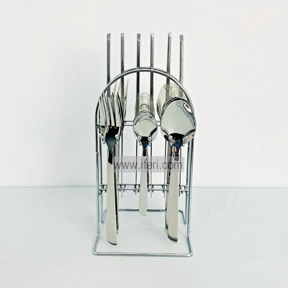 Buy 24 Pcs Stainless Steel Cutlery Set through Online from iferi.com in Bangladesh