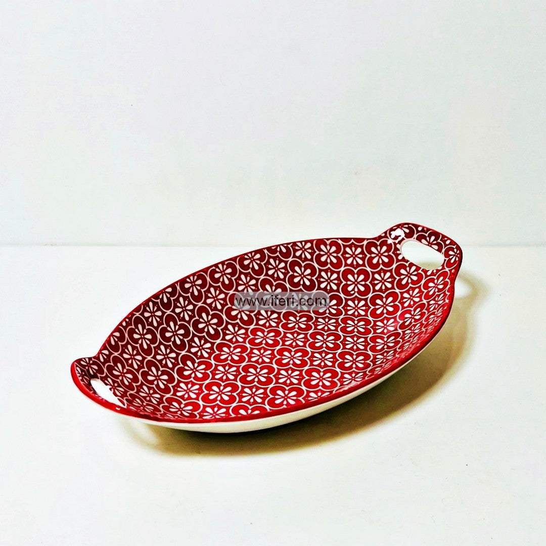 10.5 Inch Ceramic Kebab Serving Dish FH2511