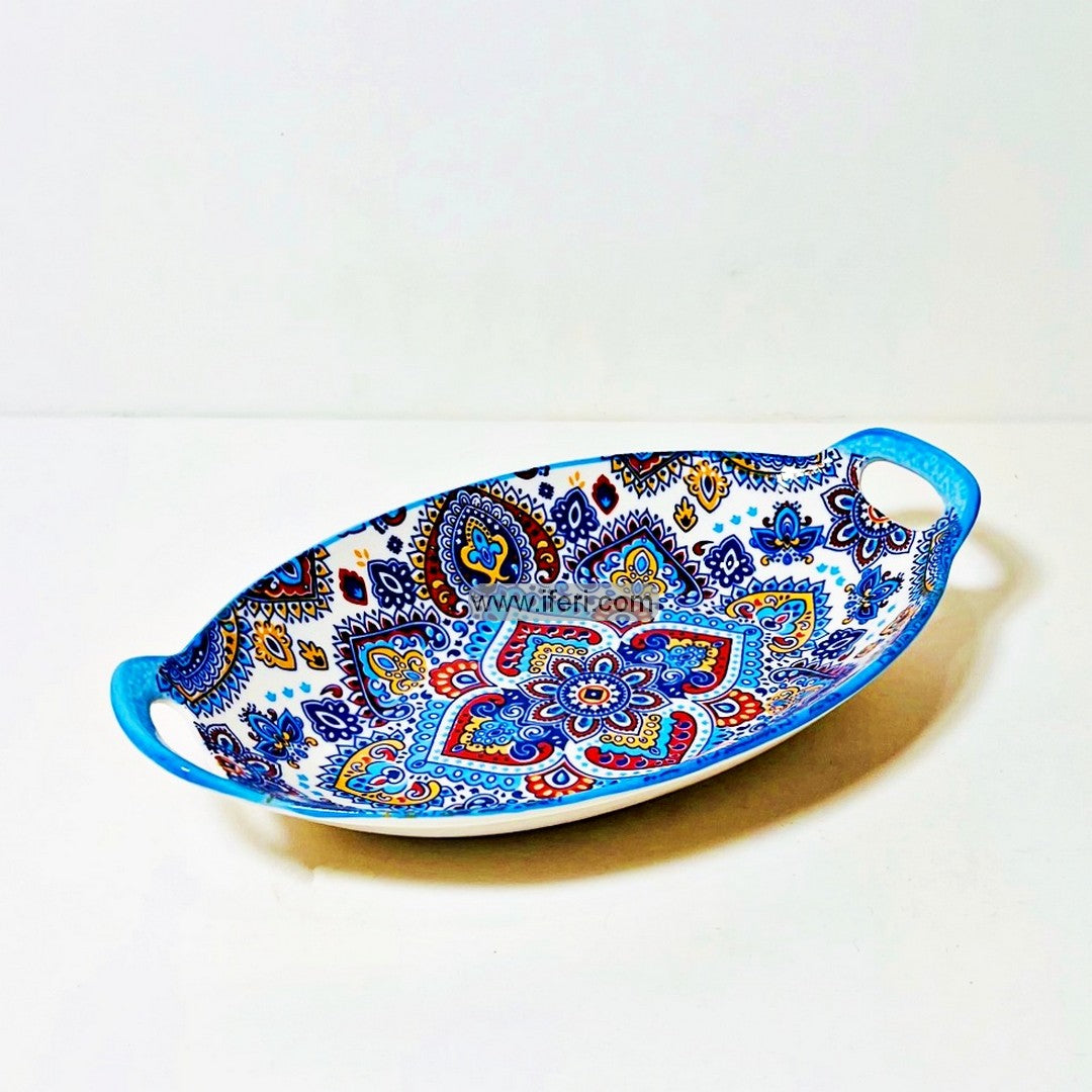 10.5 Inch Ceramic Kebab Serving Dish FH2514