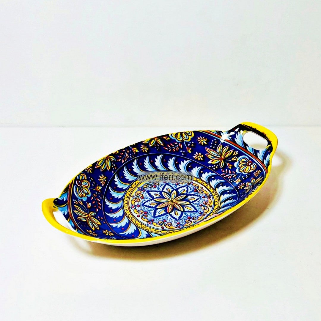 10.5 Inch Ceramic Kebab Serving Dish FH2515