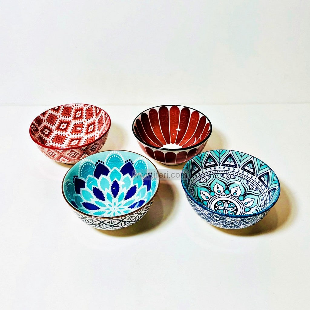 4 Pcs Ceramic Soup Bowl FH2540