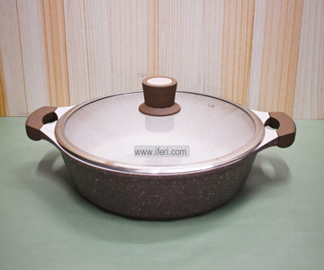 32cm JIO Non Stick Granite Coated Cookware with Lid RH1861