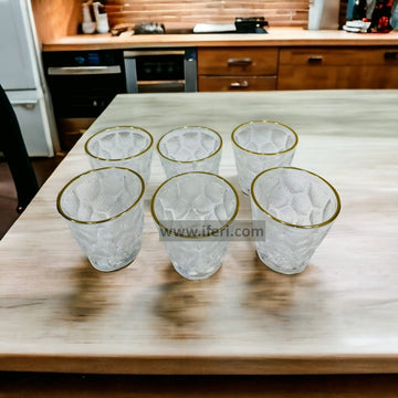 6 Pcs Water Juice Glass Set SMN0028