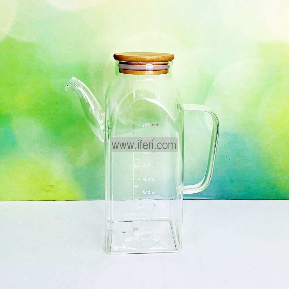 1000ml Borosilicate Glass Oil Vinegar Jar / Pot RH2322