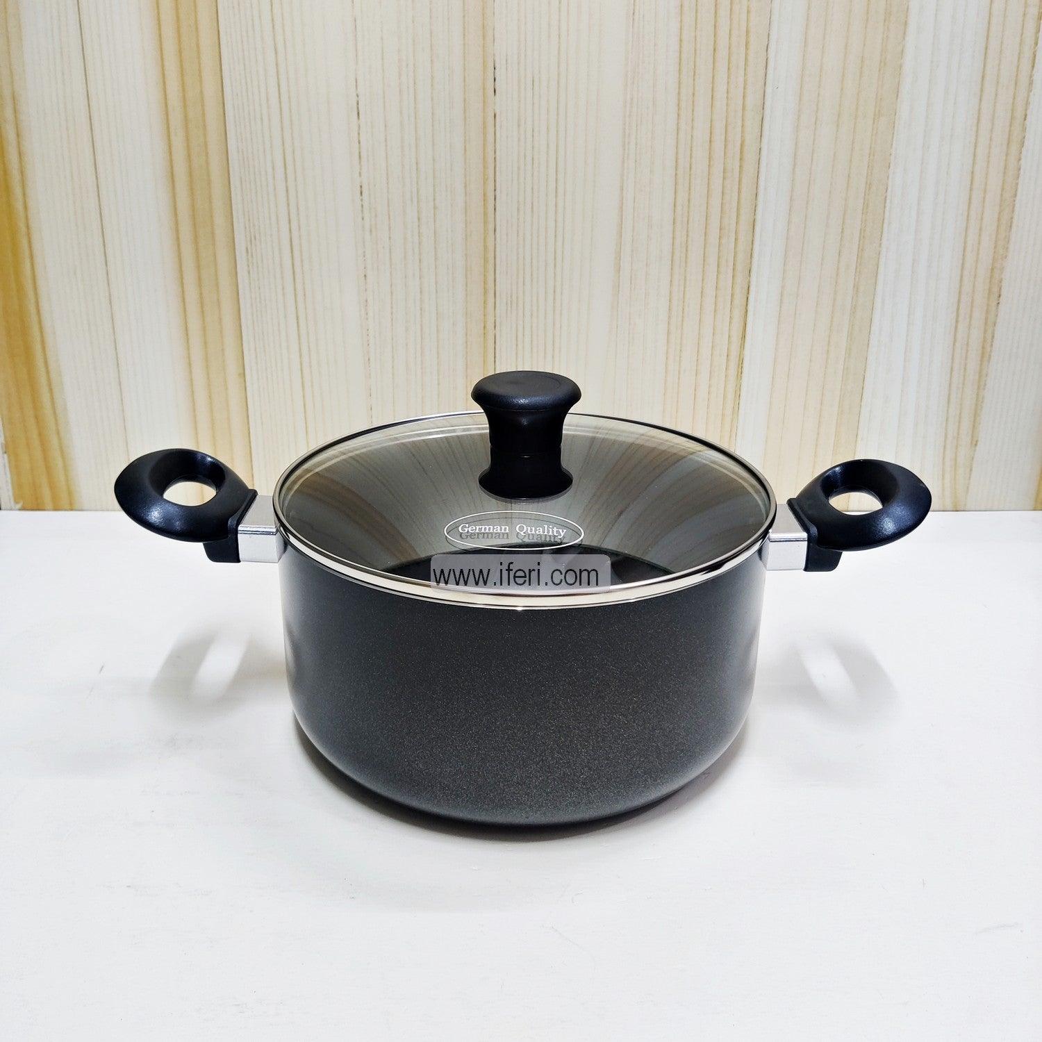 30 cm Kiam Non-Stick Saucepan Cookware With Glass Lid BCG0225 Price in Bangladesh - iferi.com